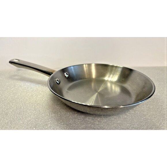Tools of the Trade Fry Frying Pan Skillet 8” Stainless Steel HF10619 No Lid - Picture 2 of 11